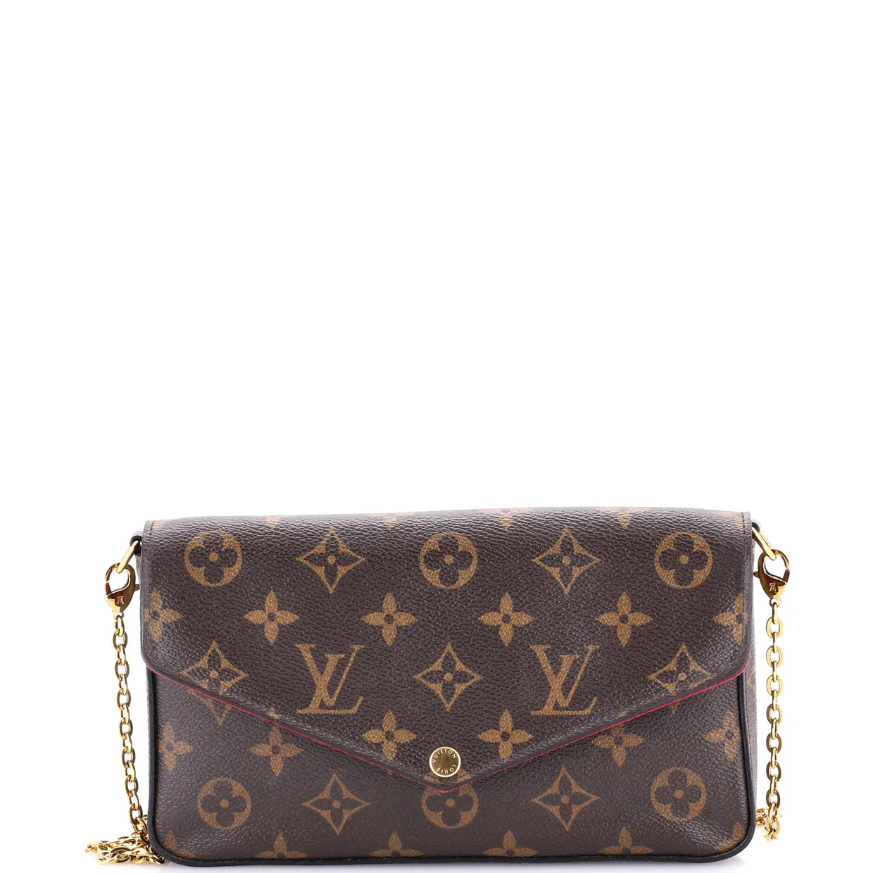 Felicie Pochette Monogram Canvas - Deep Luxury