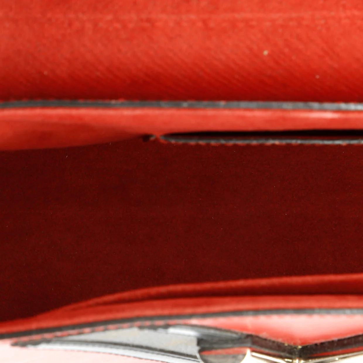 Twist Handbag Epi Leather with Monogram Canvas and Studded Leather MM - Deep Luxury