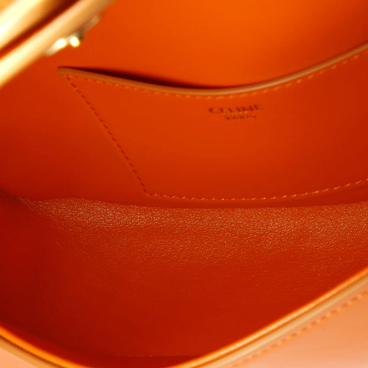 Tabou Clutch with Strap Smooth Calfskin - Deep Luxury