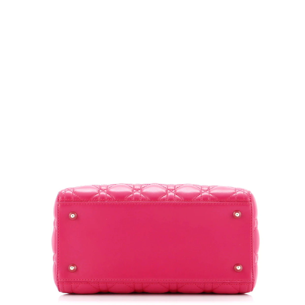 Lady Dior Bag Cannage Quilt Lambskin Medium - Deep Luxury