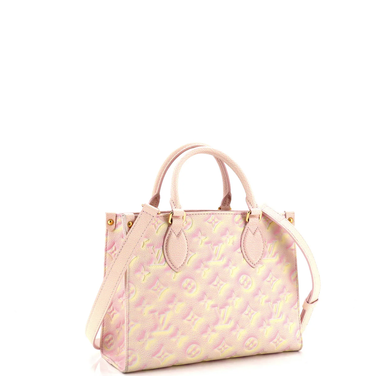 OnTheGo Tote Stardust Monogram Empreinte Leather PM - Deep Luxury