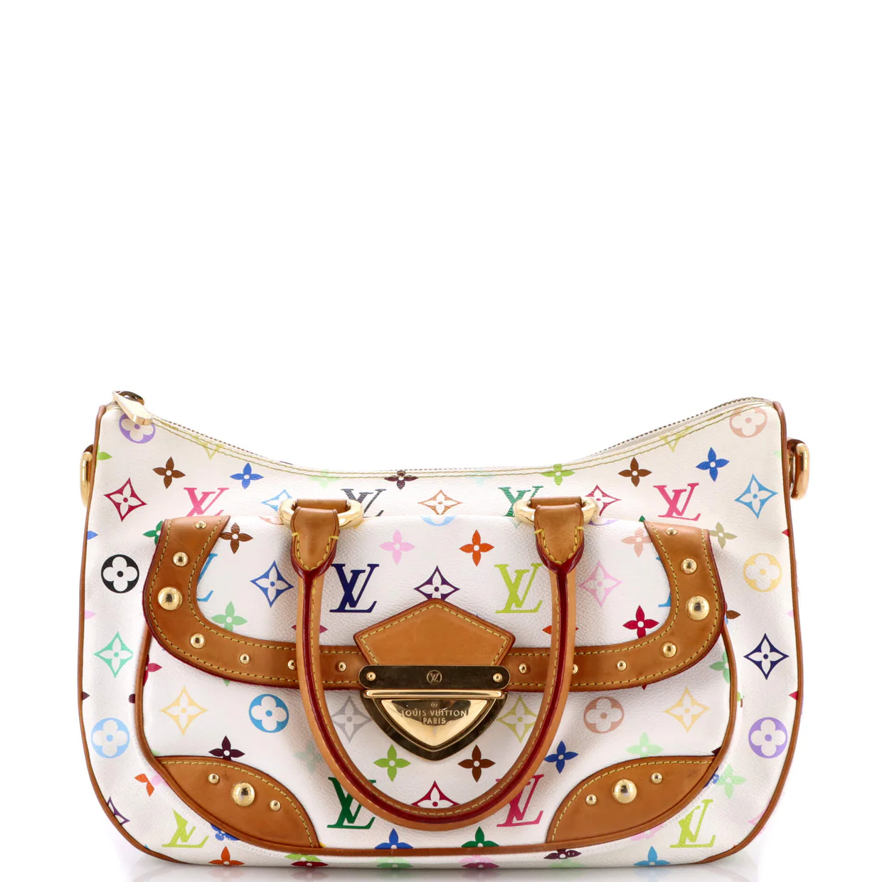 Rita Handbag Monogram Multicolor - Deep Luxury