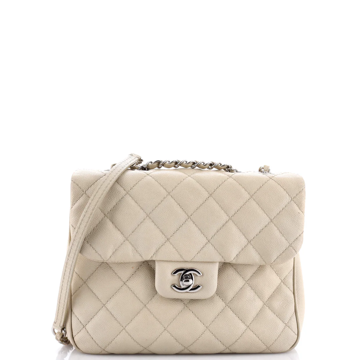 Urban Companion Flap Bag Quilted Caviar Small - Deep Luxury