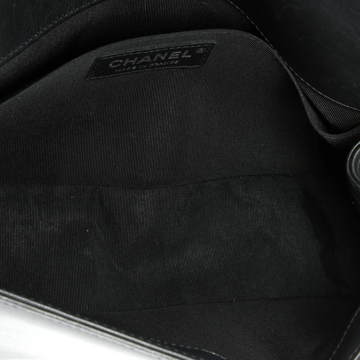 Boy Flap Bag Chevron Calfskin Old Medium - Deep Luxury