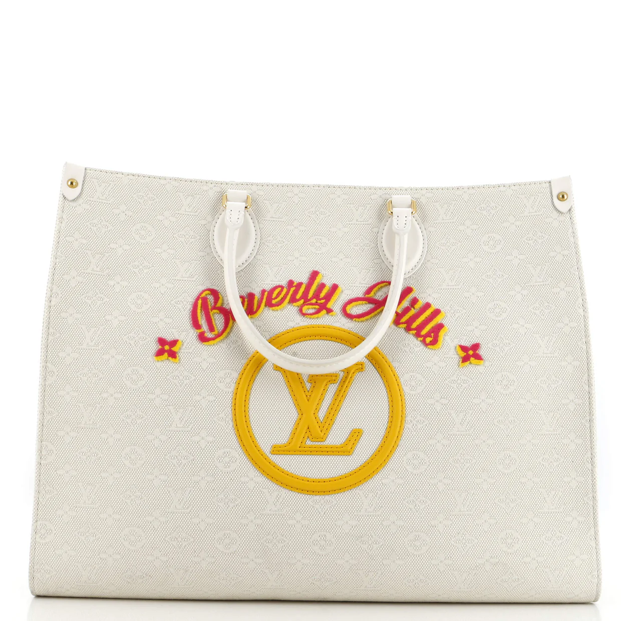 OnTheGo Tote Limited Edition Cities Monogram Jacquard and Tuffetage Canvas GM - Deep Luxury