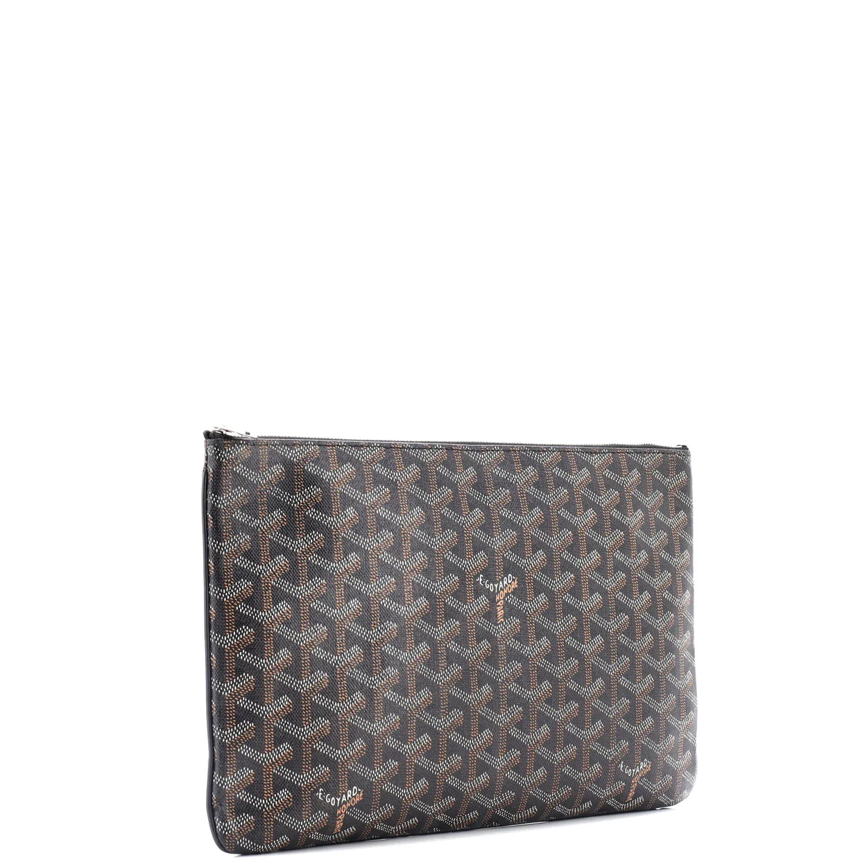 Senat Zip Pouch Coated Canvas MM - Deep Luxury