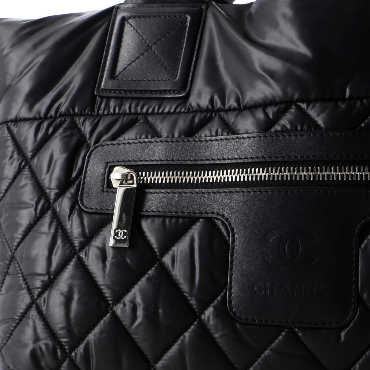 Coco Cocoon Reversible Tote Quilted Nylon Small - Deep Luxury