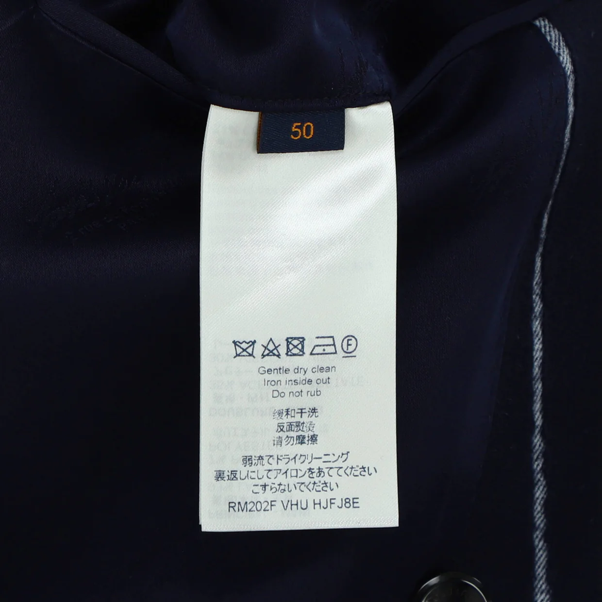 Men's Double Breasted Stripe Jacket Wool Blend - Deep Luxury