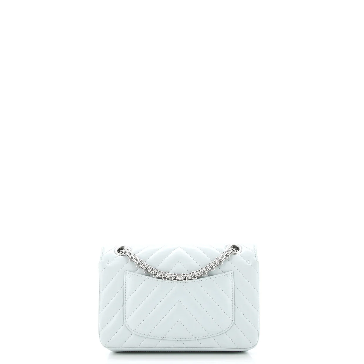 Reissue 2.55 Flap Bag Chevron Aged Calfskin Mini - Deep Luxury