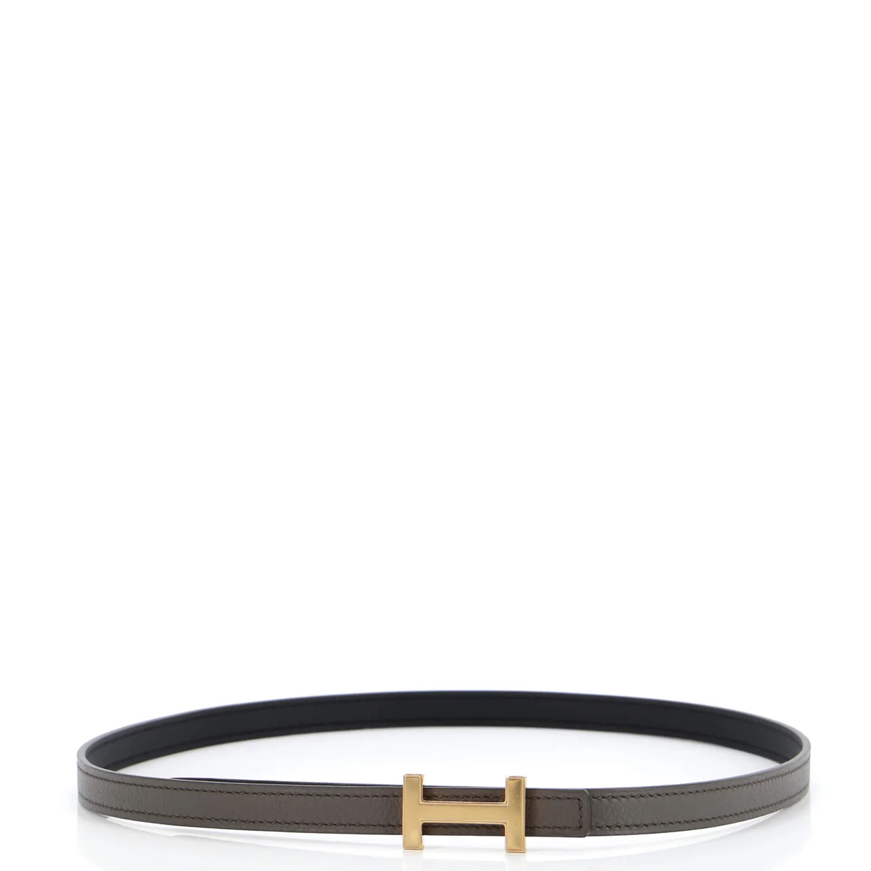 Focus Reversible Belt Leather Thin 75 - Deep Luxury