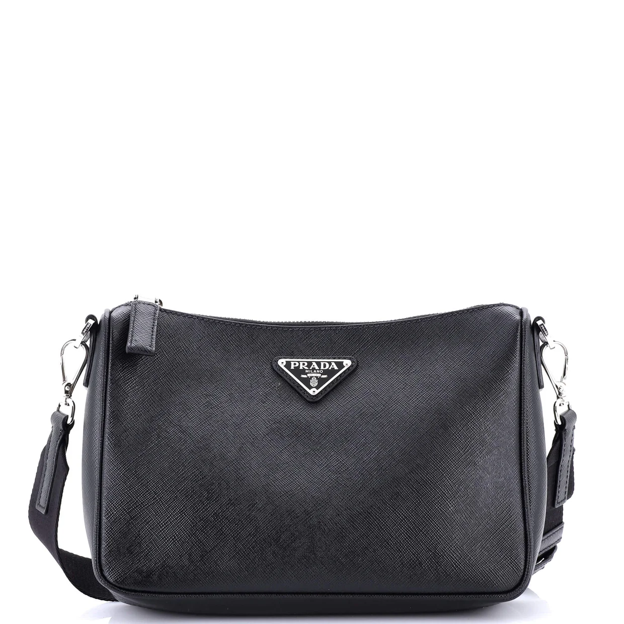 Re-Edition Zip Messenger Bag Saffiano Leather Small - Deep Luxury