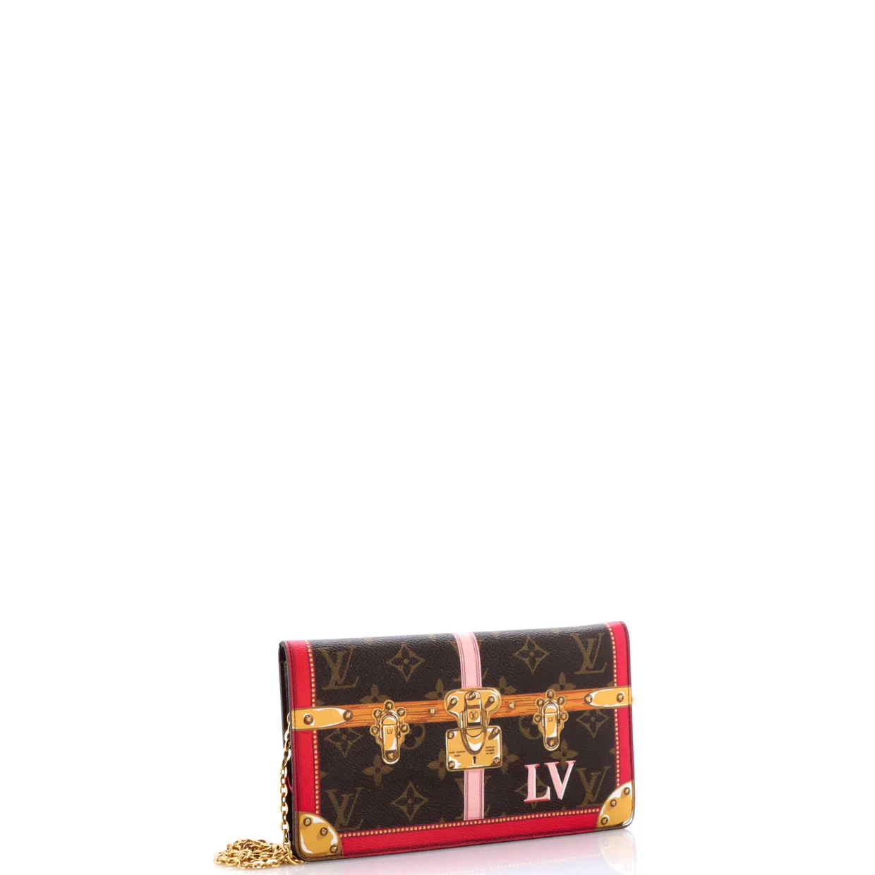 Weekend Pochette Limited Edition Summer Trunks Monogram Canvas - Deep Luxury