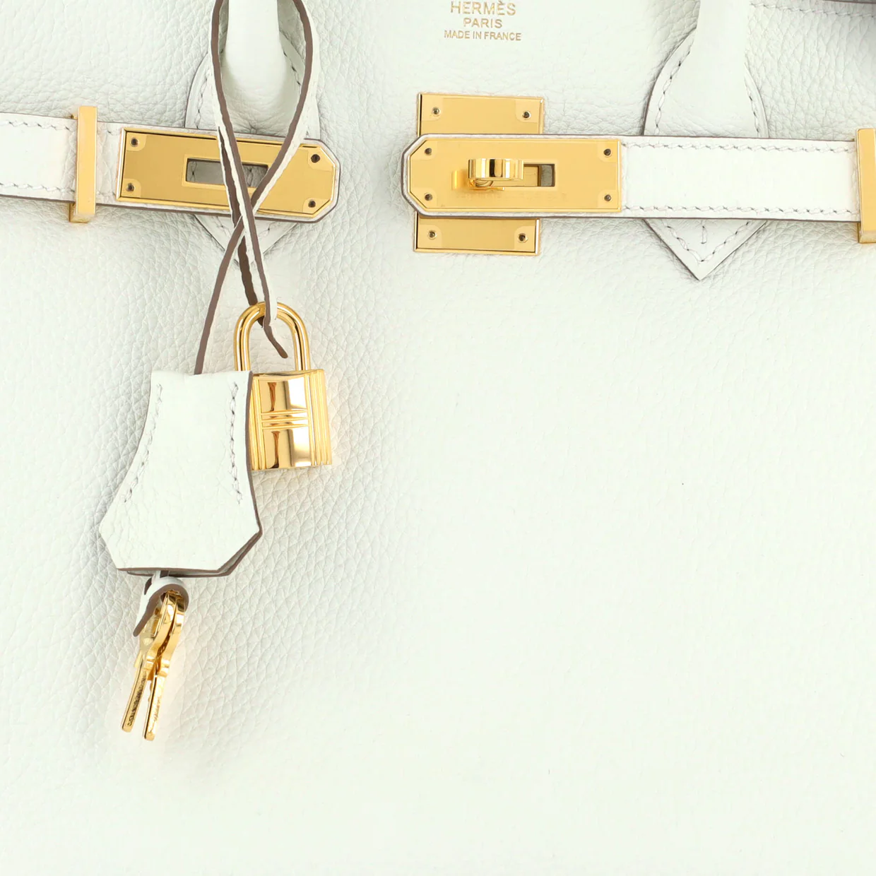 Birkin Handbag Light Togo with Gold Hardware 30 - Deep Luxury