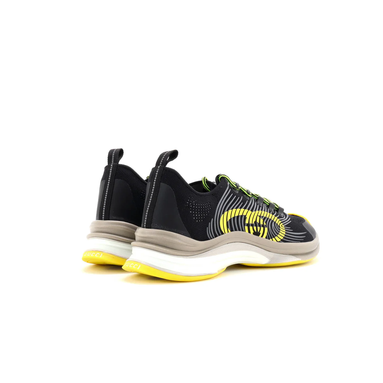 Men's Run Sneakers Embroidered Technical Fabric - Deep Luxury