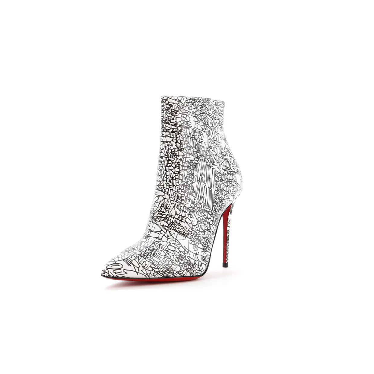 Women's So Kate Booty Ankle Boots Printed Leather 100 - Deep Luxury