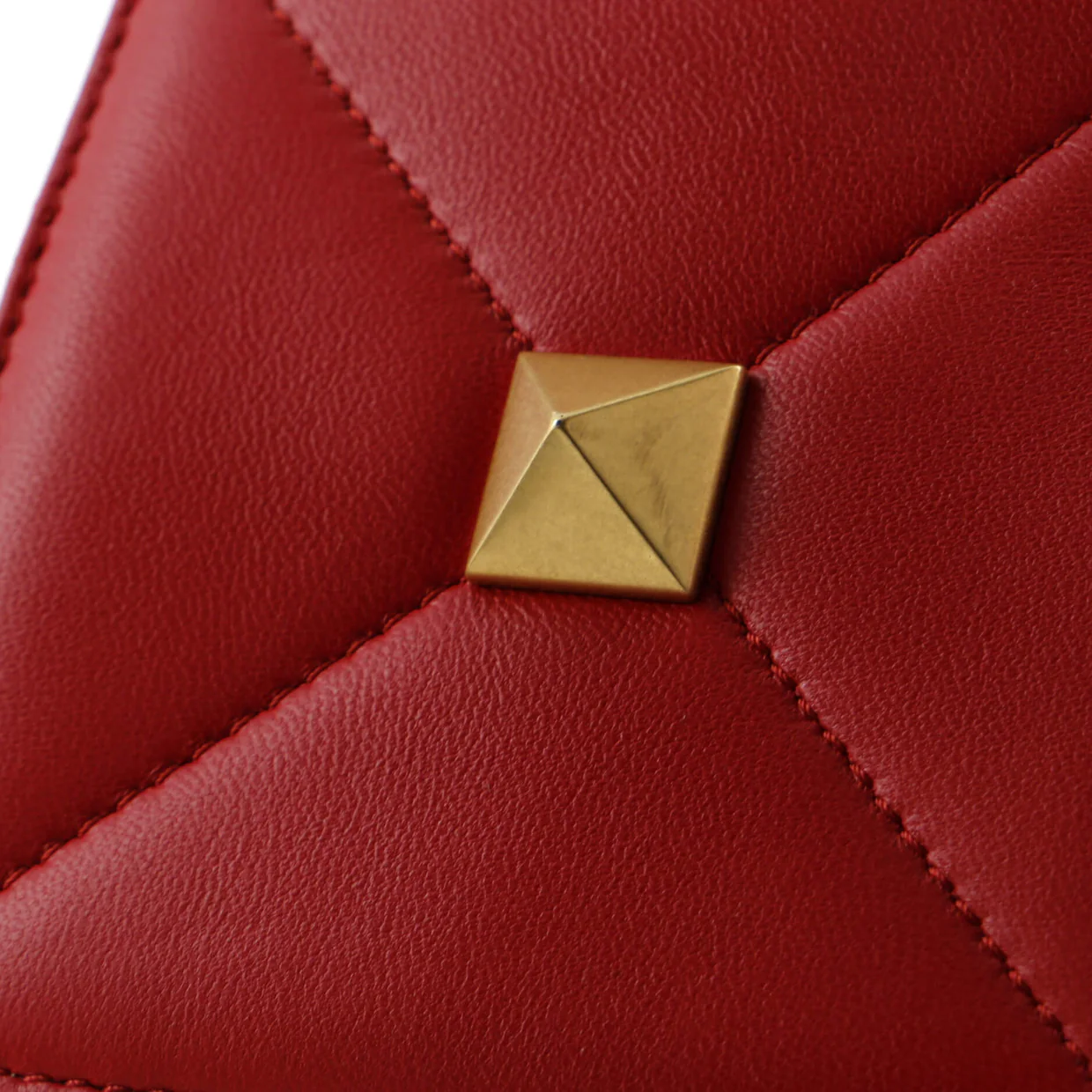 Roman Stud Flap Bag Quilted Leather Mini - Deep Luxury