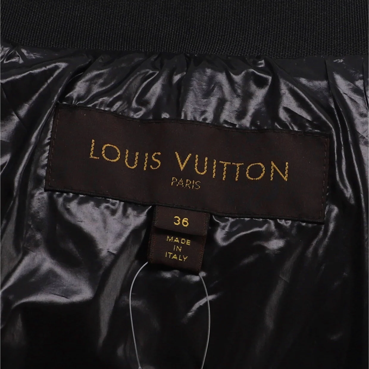 Women's Long Zip Coat Quilted Nylon and Wool Blend with Down - Deep Luxury