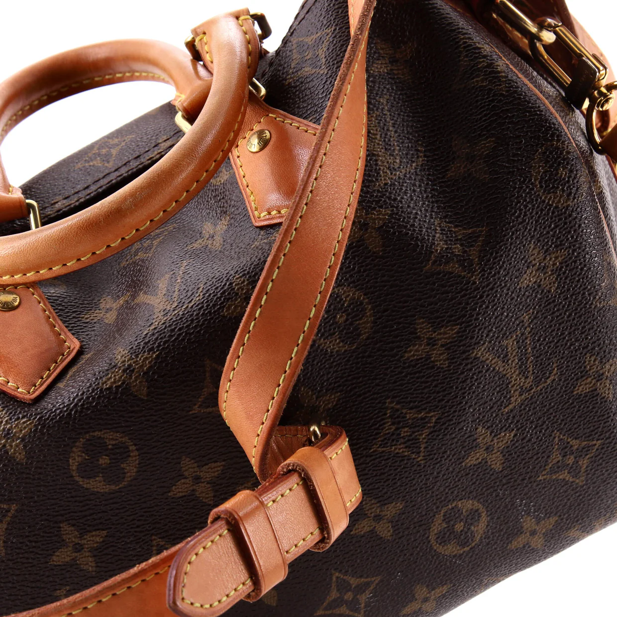 Speedy Bandouliere Bag Monogram Canvas 25 - Deep Luxury