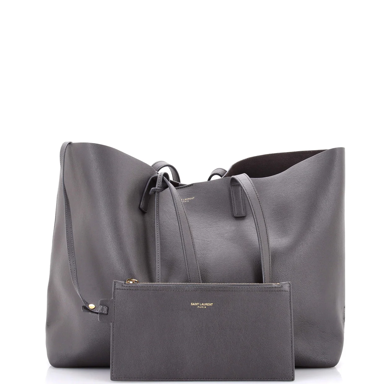 Shopper Tote Leather Large - Deep Luxury