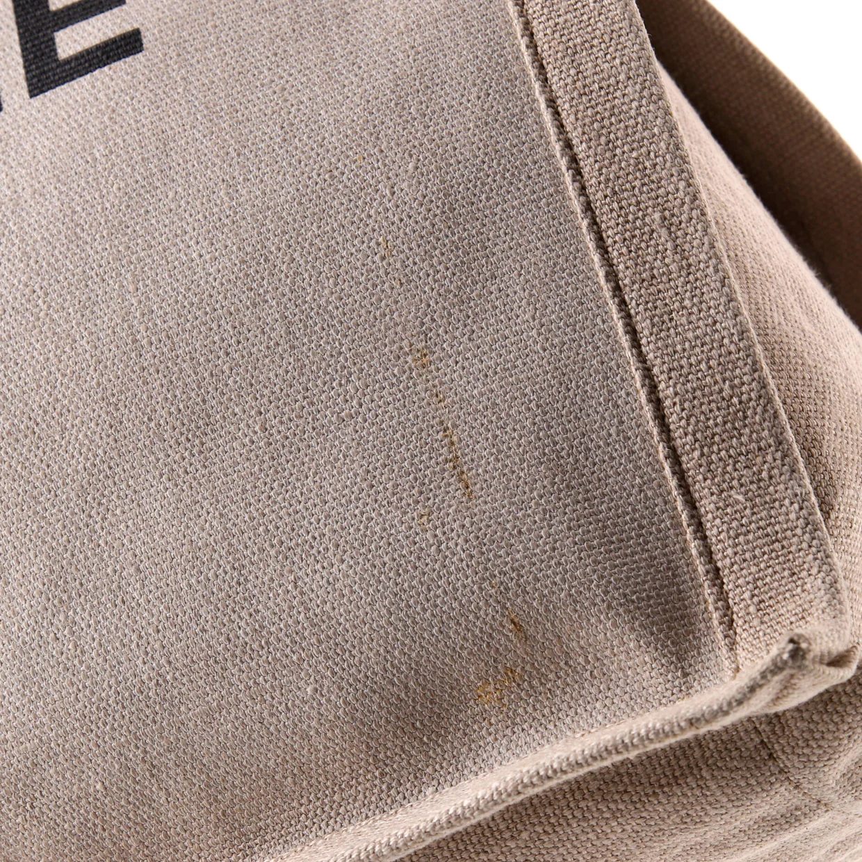 Rive Gauche Shopper Tote Canvas Large - Deep Luxury