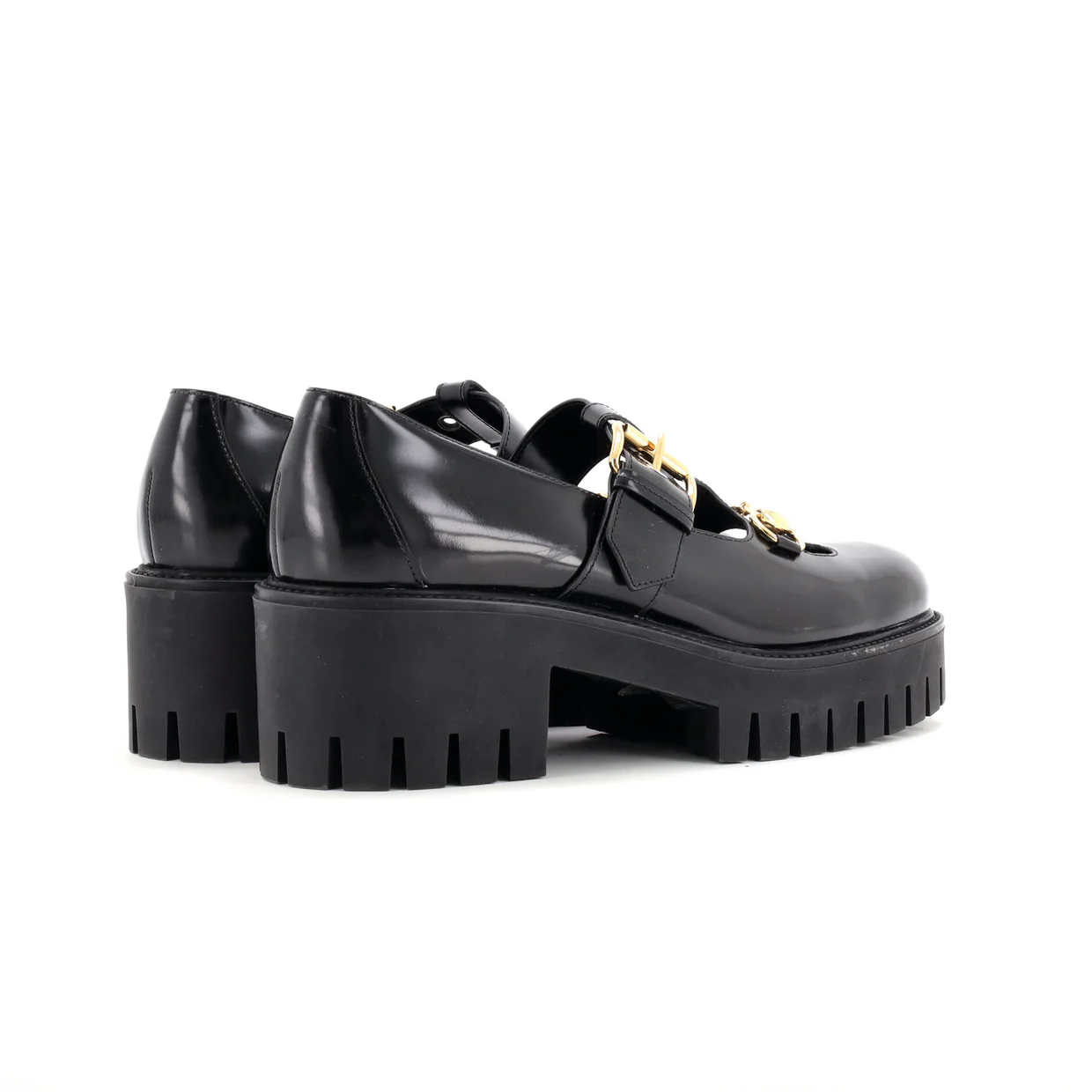 Women's Horsebit Mary Jane Loafers Leather - Deep Luxury