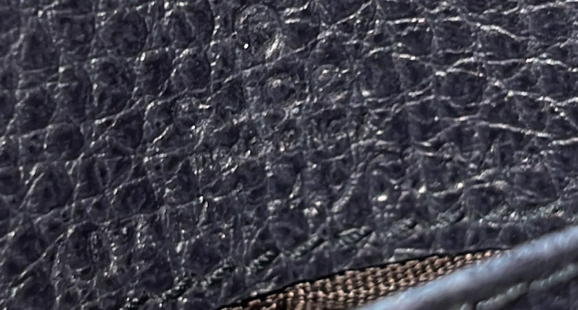 Soho Wallet on Chain Leather - Deep Luxury