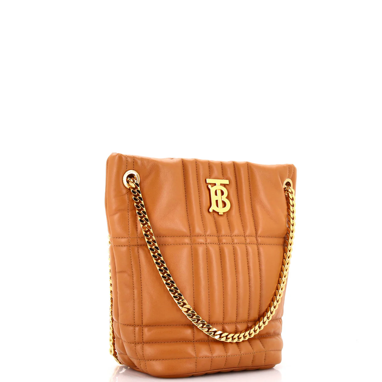 Lola Bucket Bag Quilted Lambskin Small - Deep Luxury