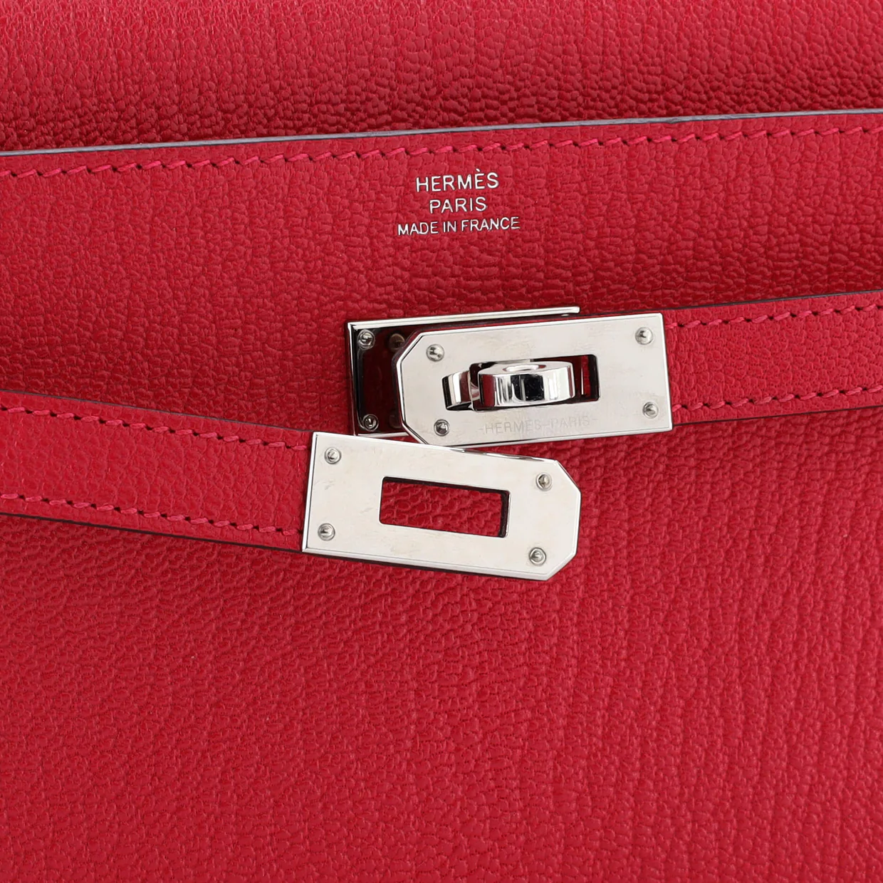 Kelly To Go Wallet Chevre Mysore - Deep Luxury