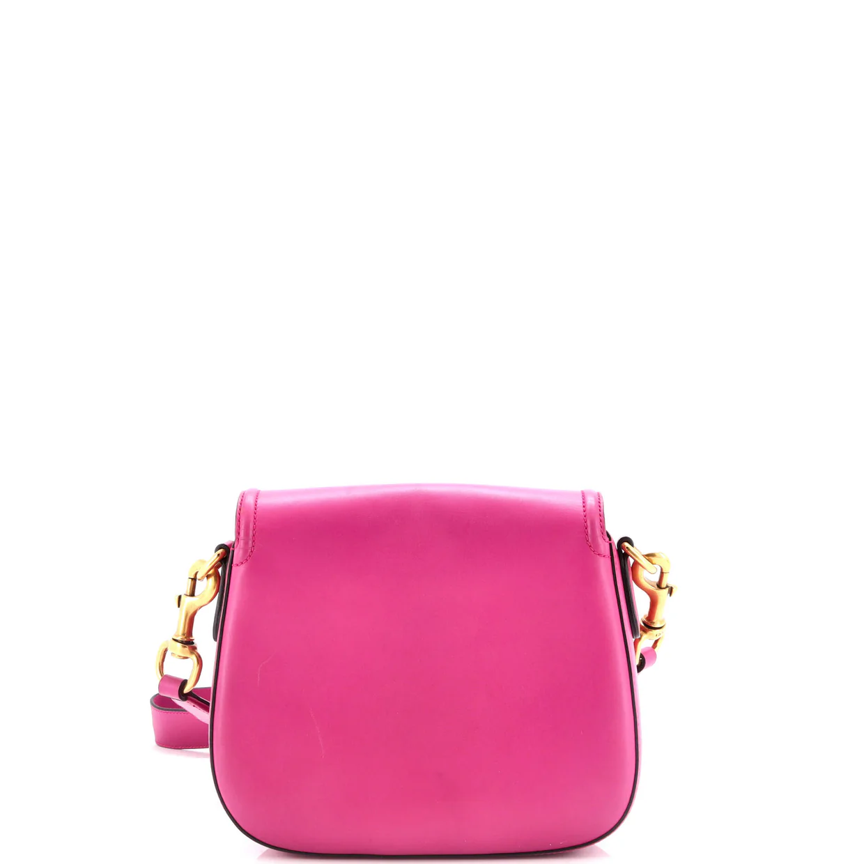 Lady Web Shoulder Bag Leather Medium - Deep Luxury