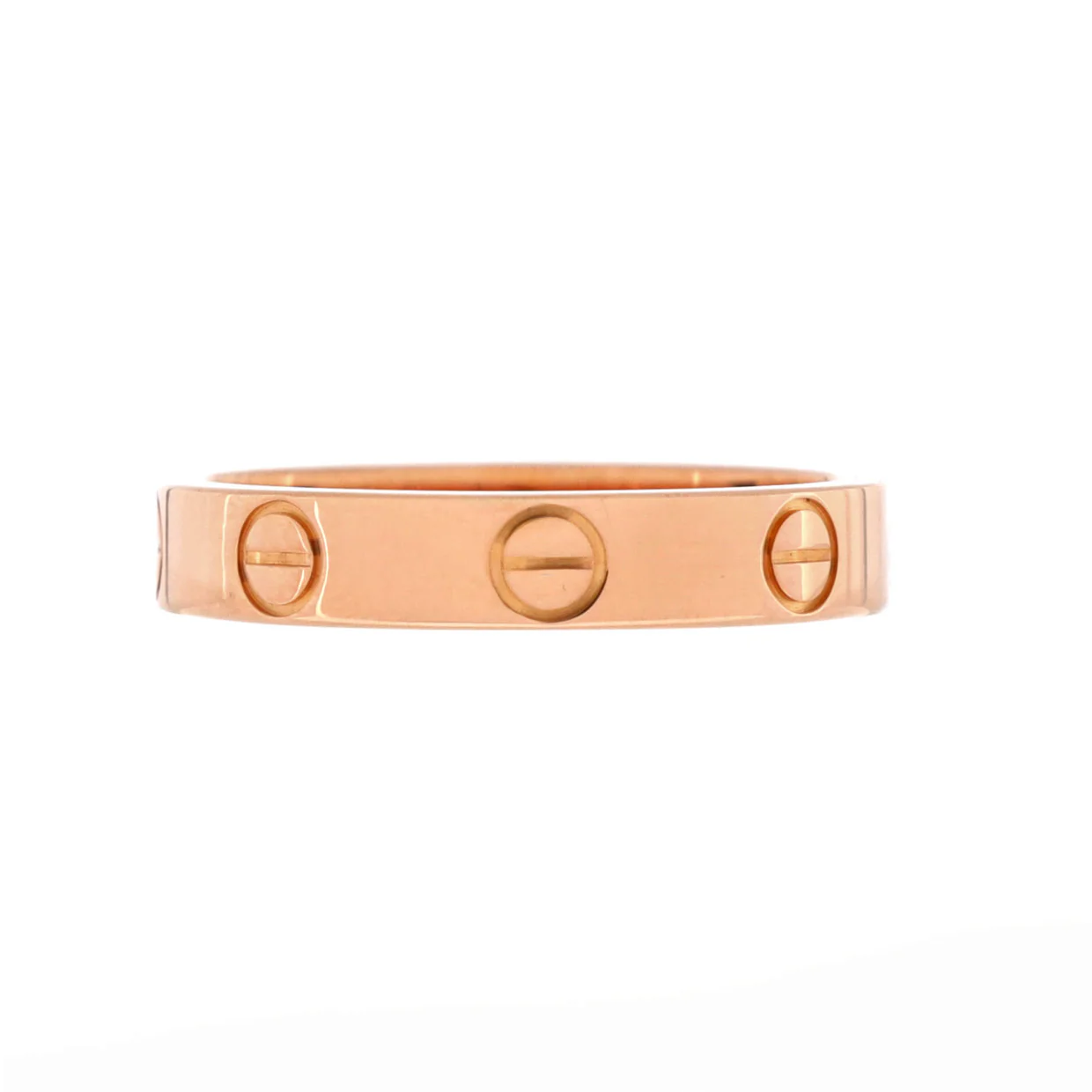Love Wedding Band Ring 18K Rose Gold - Deep Luxury