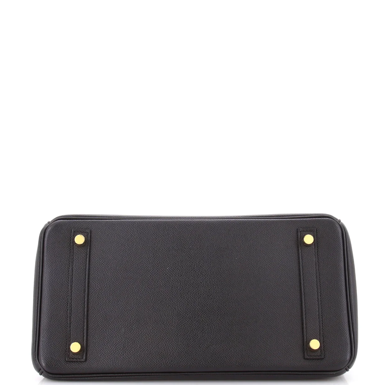 Birkin Handbag Noir Epsom with Gold Hardware 30 - Deep Luxury