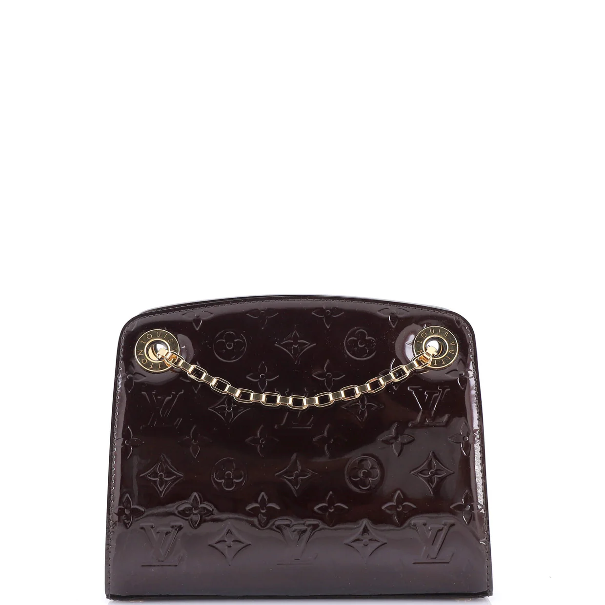 Virginia Handbag Monogram Vernis PM - Deep Luxury