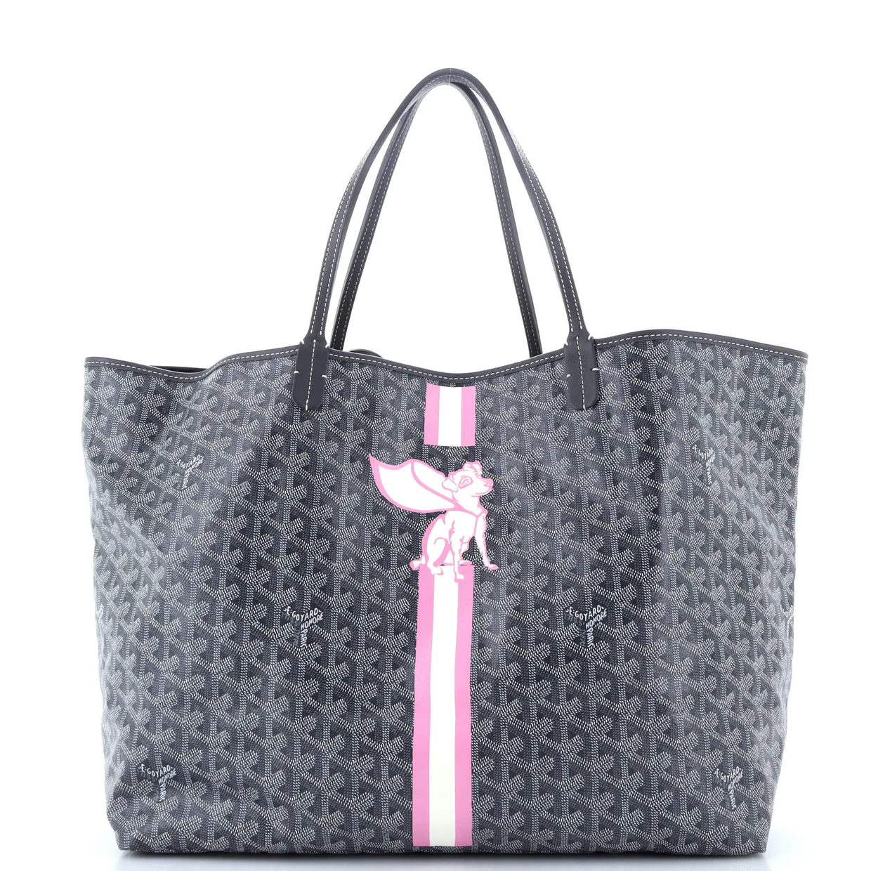 Saint Louis Tote Printed Coated Canvas GM - Deep Luxury