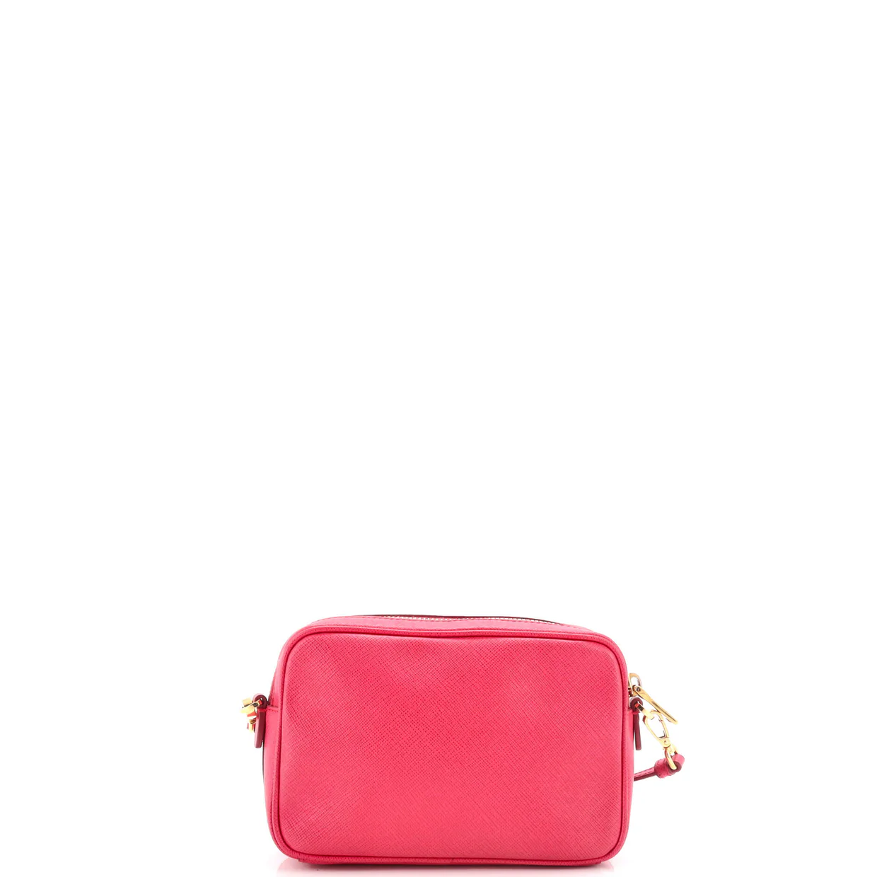 Monochrome Camera Bag Saffiano Leather Small - Deep Luxury