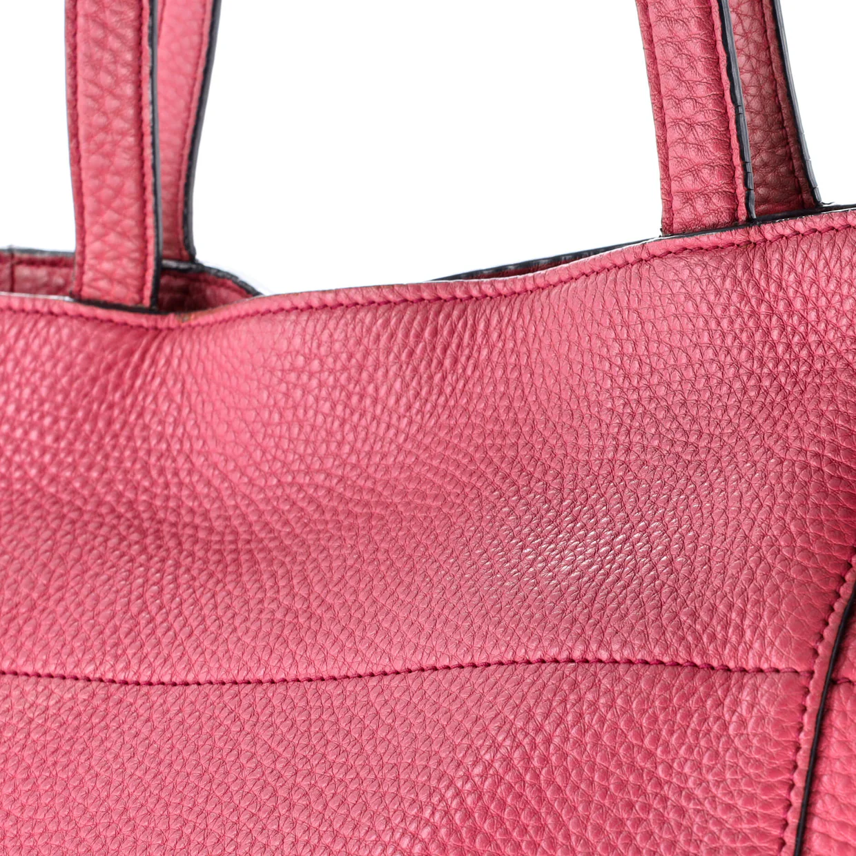 Open Tote Vitello Daino Mini - Deep Luxury