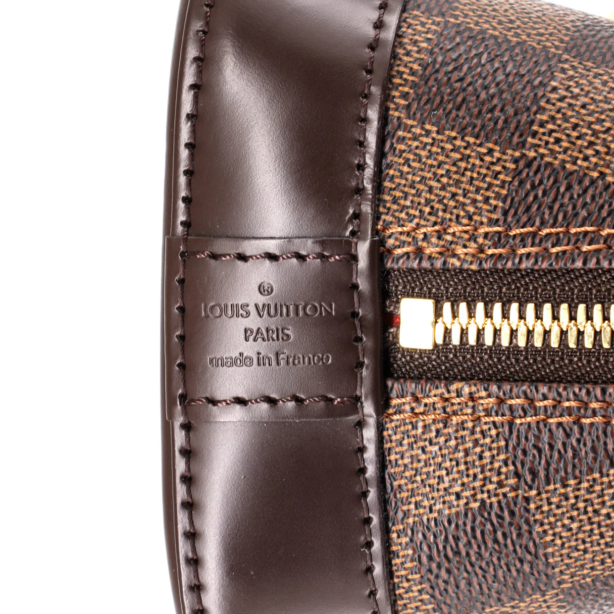 Alma Handbag Damier BB - Deep Luxury