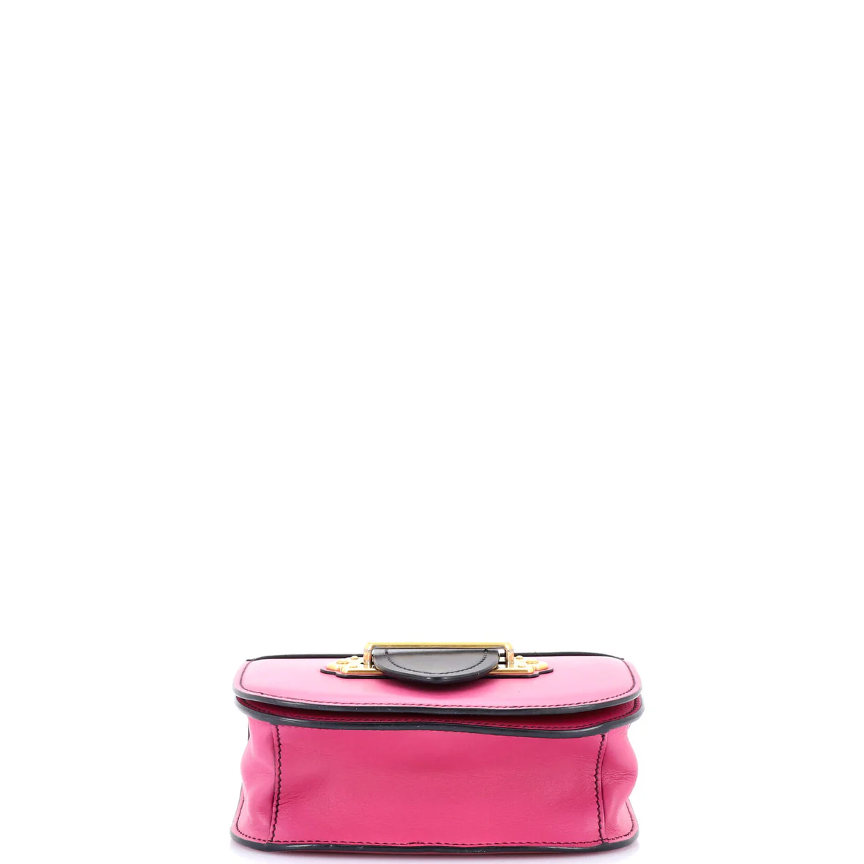 Pionniere Crossbody Bag City Calf with Saffiano Small - Deep Luxury