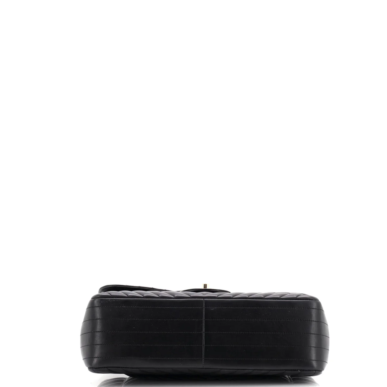 Classic Double Flap Bag Chevron Lambskin Jumbo - Deep Luxury