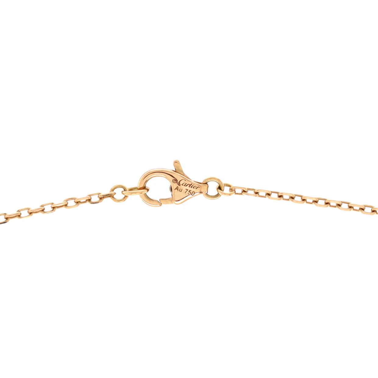 C Heart de Cartier Pendant Necklace 18K Rose Gold with Diamond XS - Deep Luxury