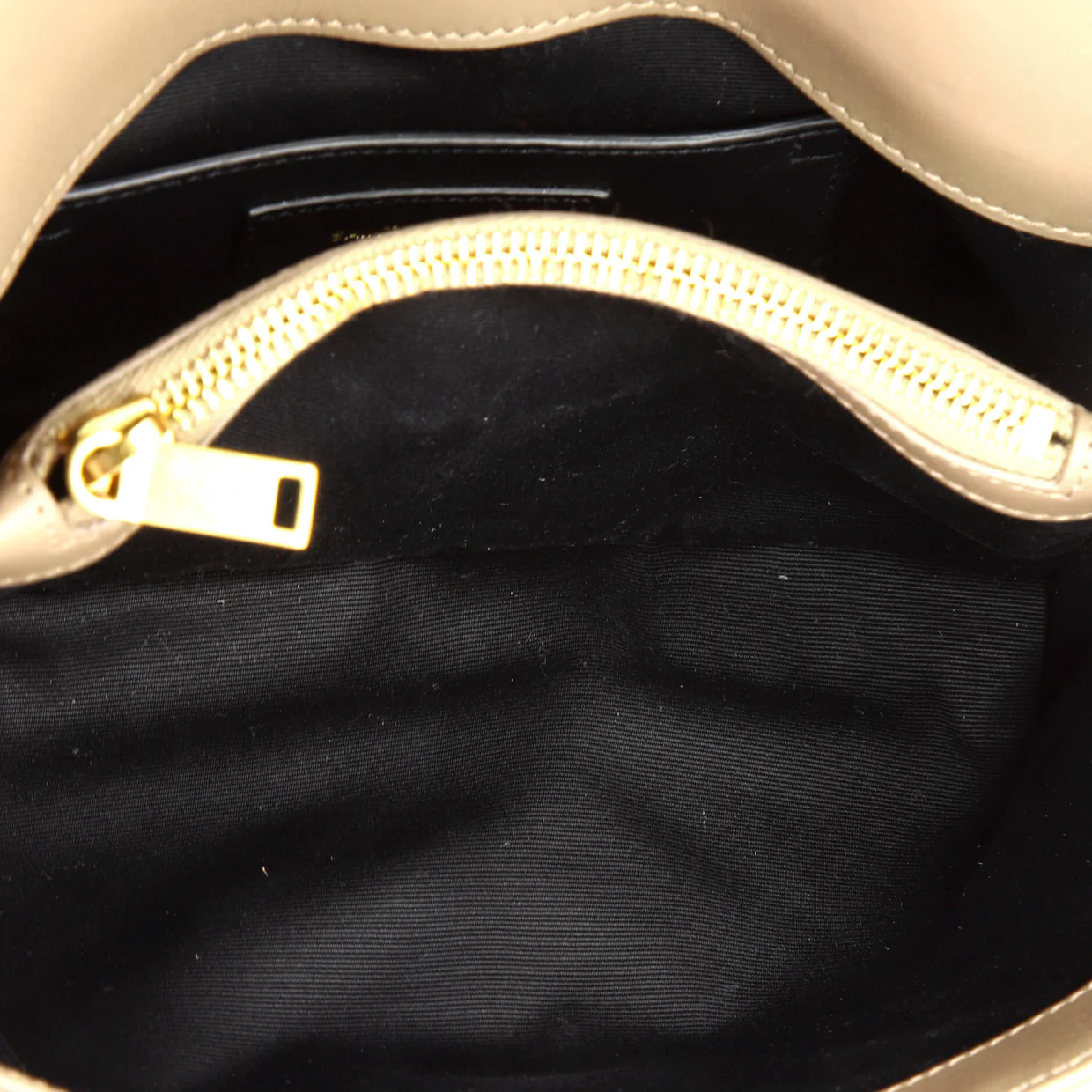 Classic Monogram College Bag Matelasse Chevron Suede Medium - Deep Luxury