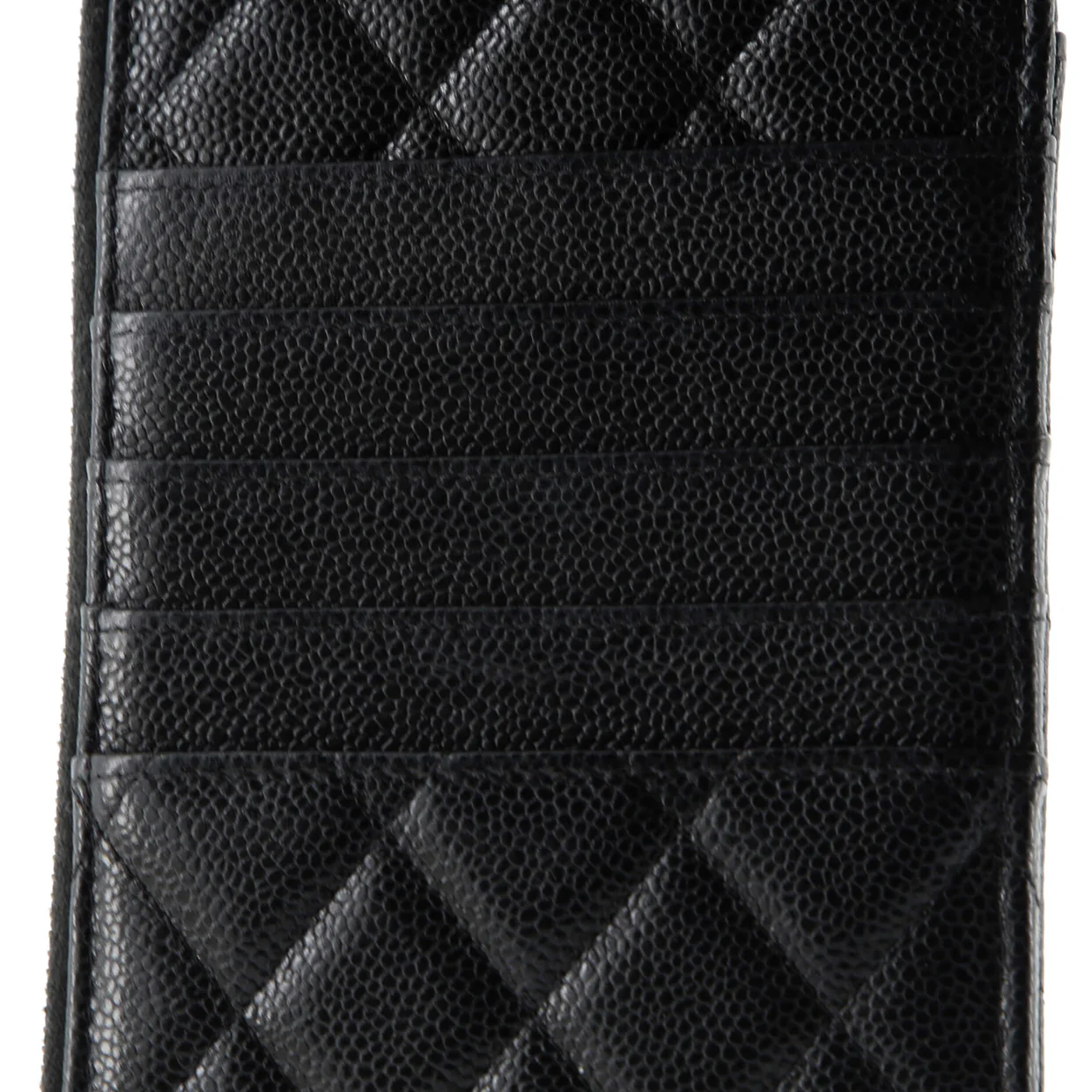 Classic Phone Case Pouch Quilted Caviar - Deep Luxury