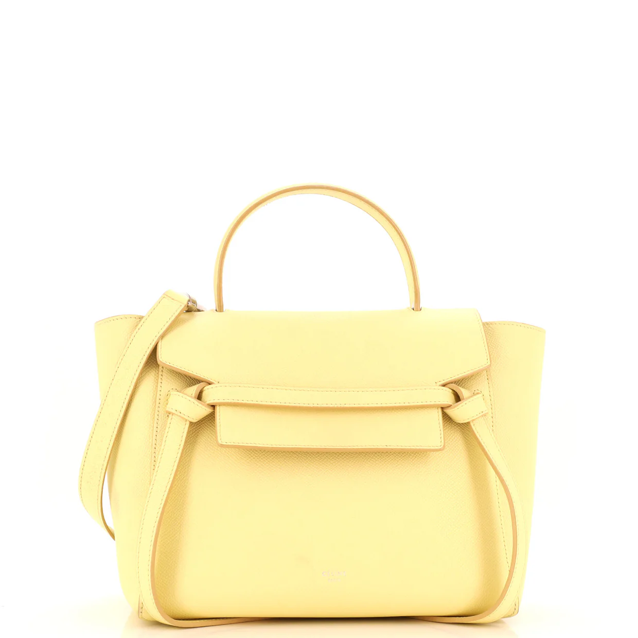 Belt Bag Textured Leather Micro - Deep Luxury