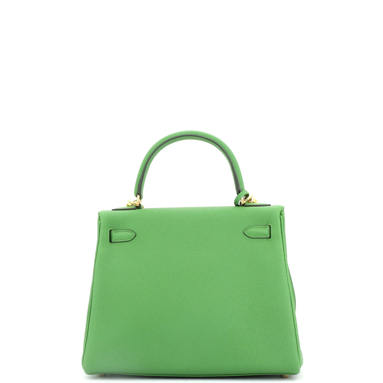 Kelly Handbag Vert Yucca Maurice with Gold Hardware 25 - Deep Luxury