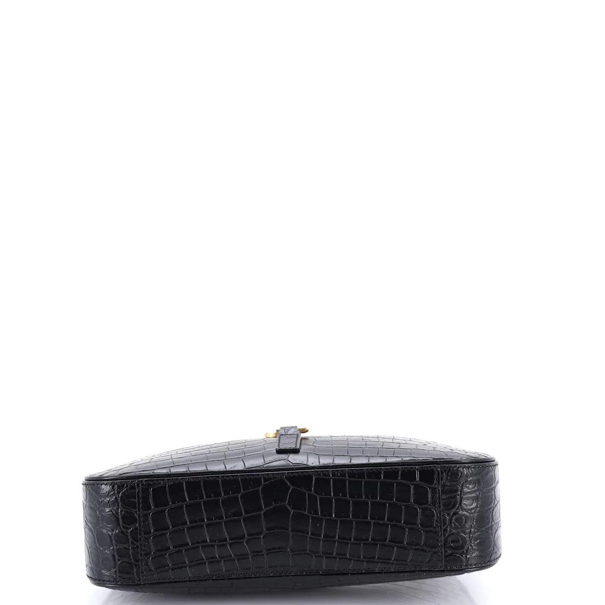 Le 5 a 7 Hobo Crocodile Embossed Leather Small - Deep Luxury