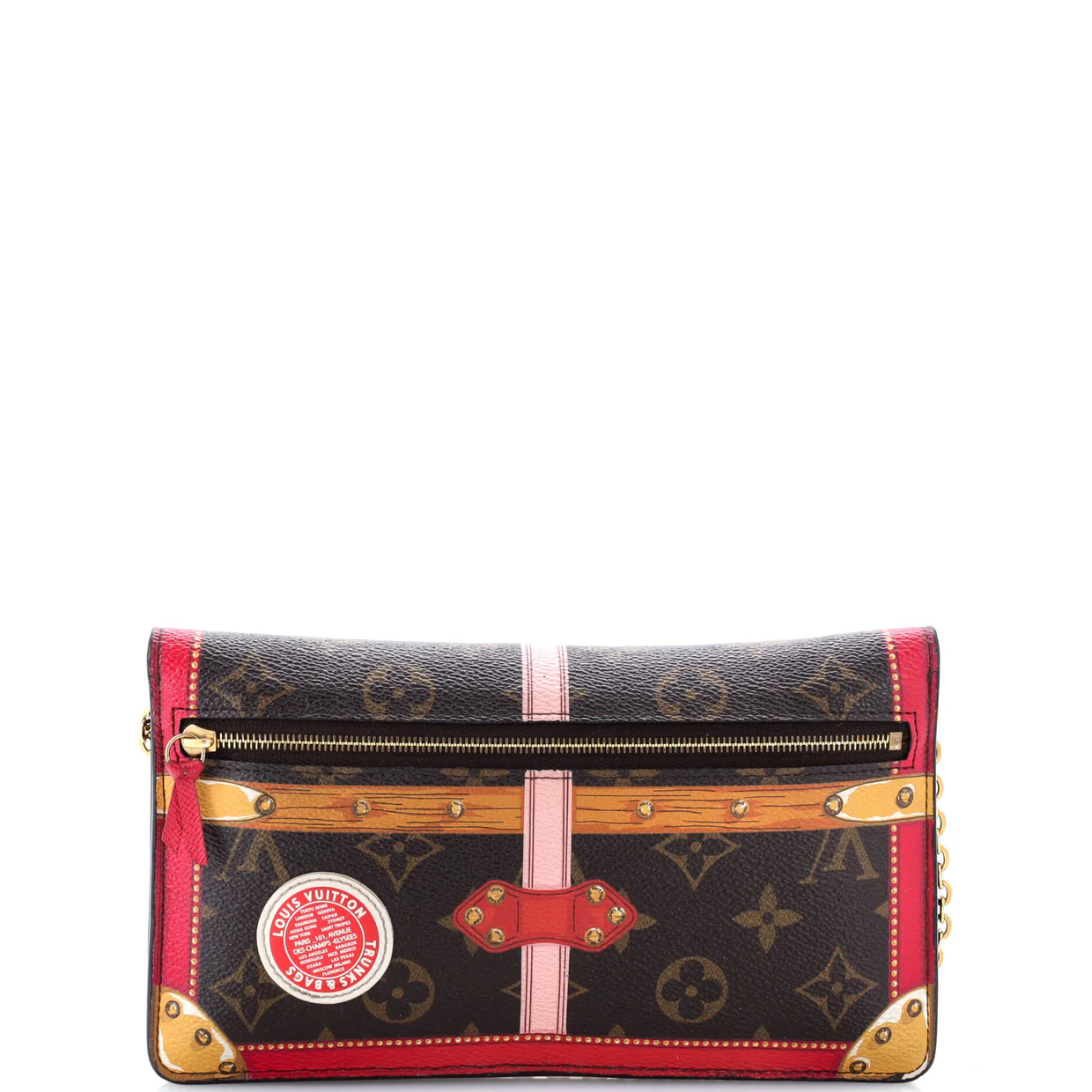 Weekend Pochette Limited Edition Summer Trunks Monogram Canvas - Deep Luxury