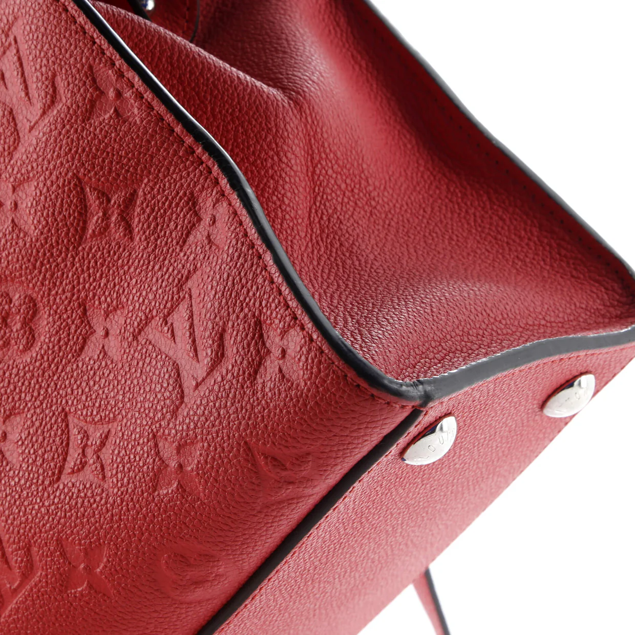 Pont Neuf Handbag Monogram Empreinte Leather MM - Deep Luxury