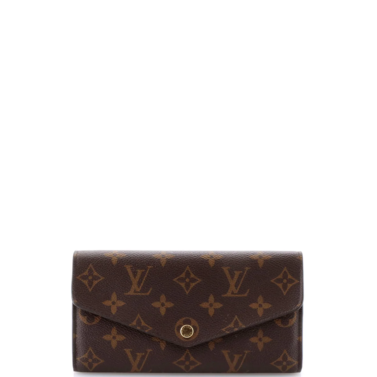 Sarah Wallet NM Monogram Canvas - Deep Luxury