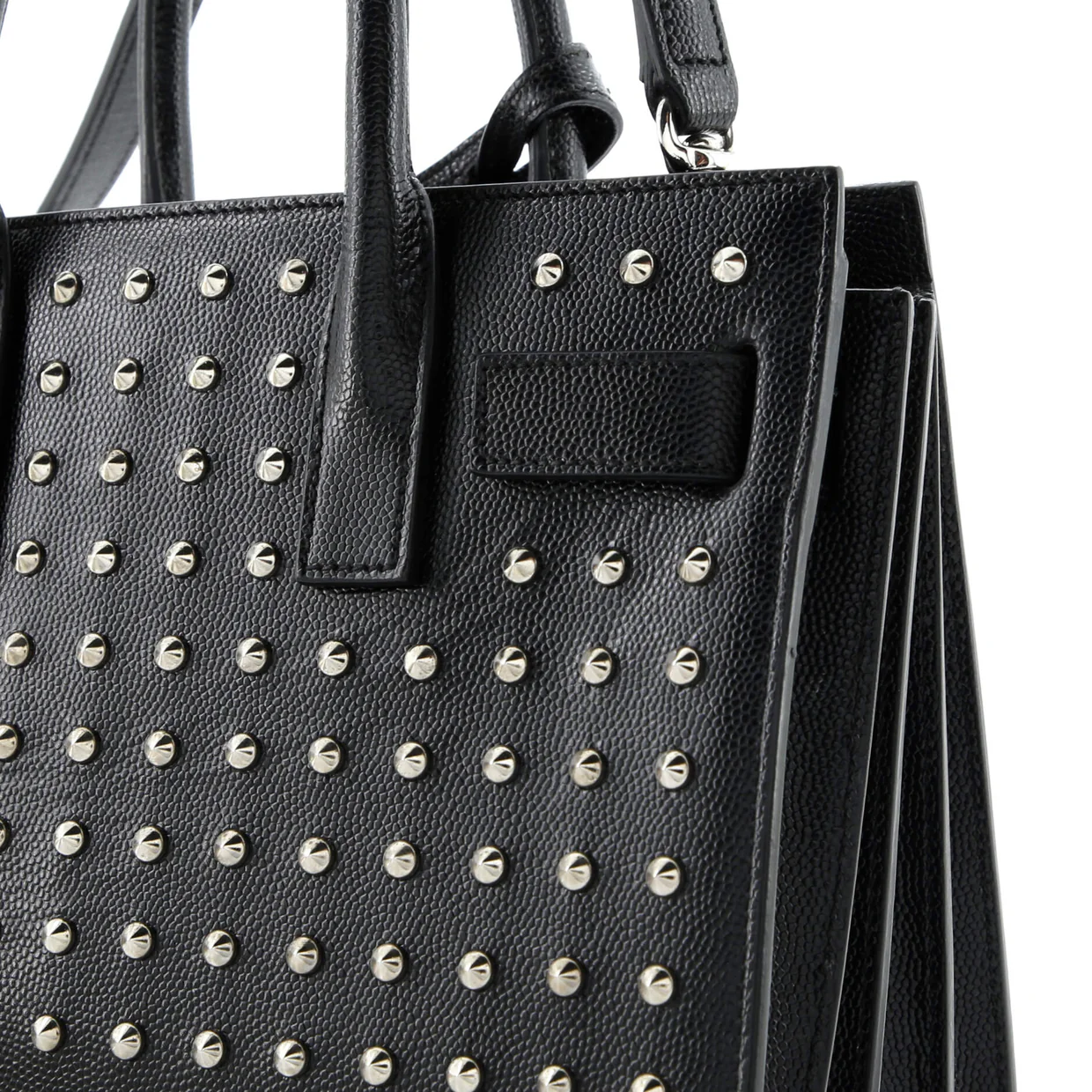 Sac de Jour Bag Studded Leather Baby - Deep Luxury