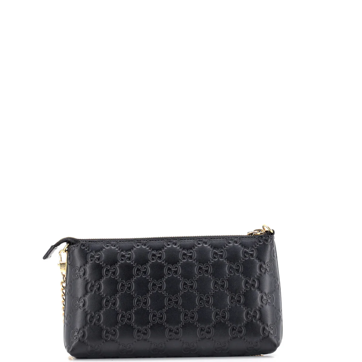 Chain Wristlet Wallet Guccissima Leather - Deep Luxury