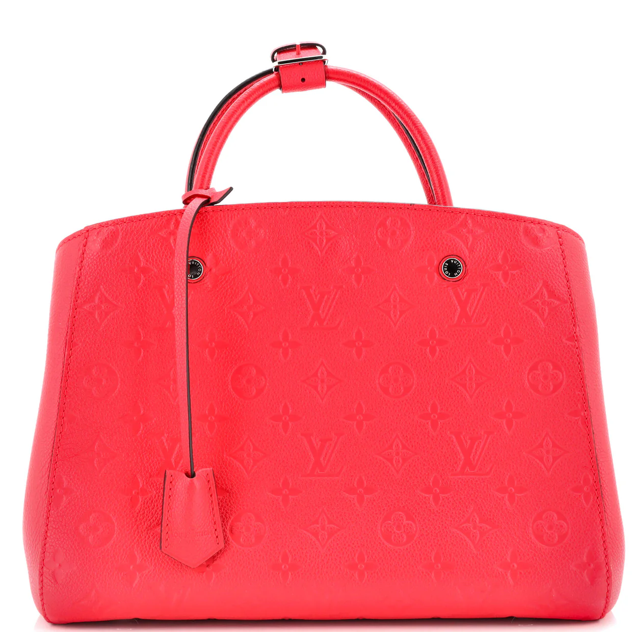 Montaigne Handbag Monogram Empreinte Leather MM - Deep Luxury